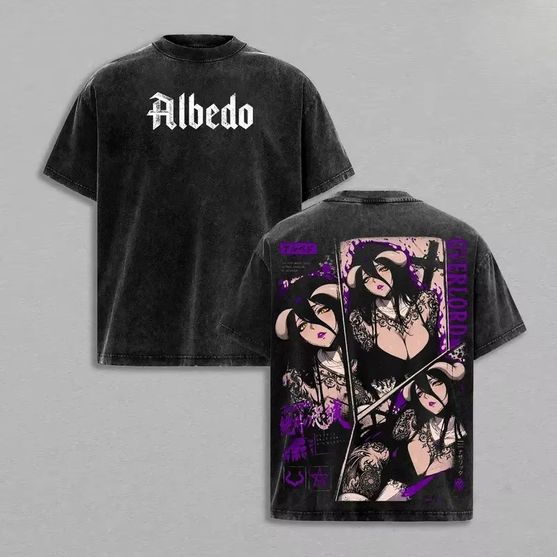2026 Overlord Albedo Çift Tara - Esports Gaming T Shirt incelemesi ve fiyatı