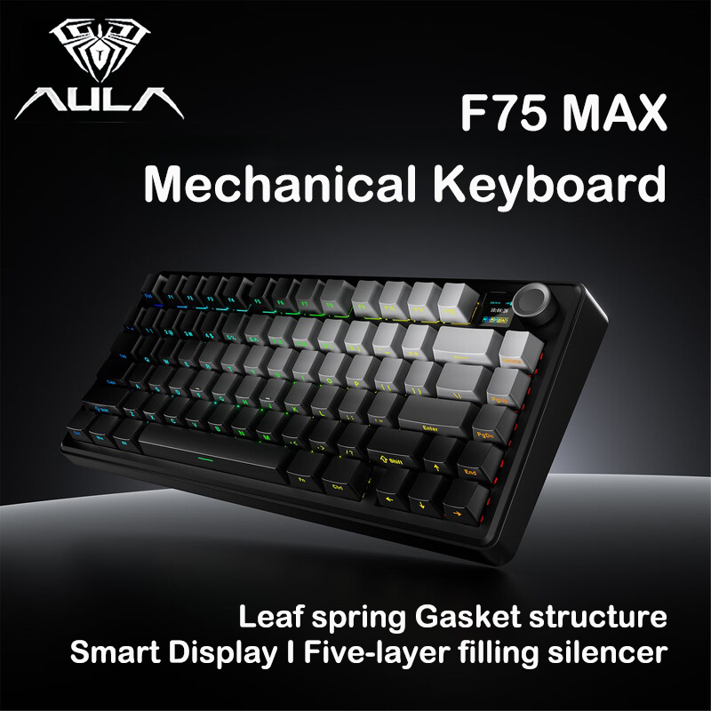AULA F75 MAX 75% Üç Modlu Meka - Esports Gaming Uk incelemesi ve fiyatı